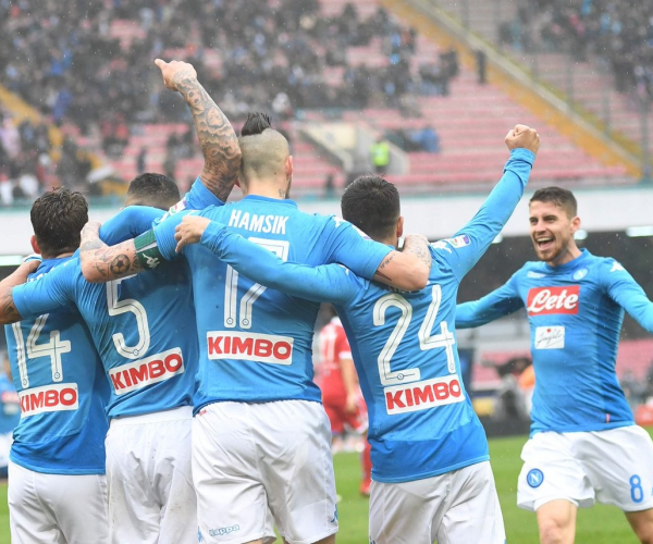 Serie A - Il Napoli risponde alla Juve: con la Spal basta Allan (1-0)