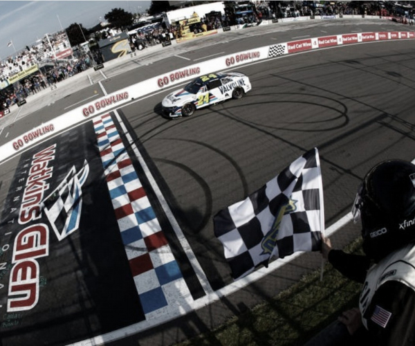NASCAR Cup: Byron alcanzó la quinta del año en el Glen