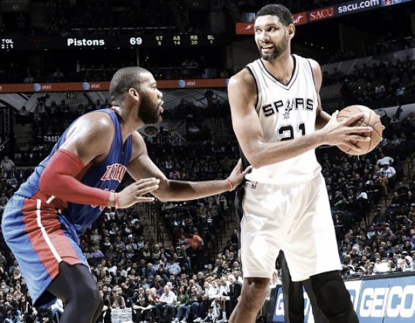 NBA: Spurs derrotam Pistons e garantem playoffs