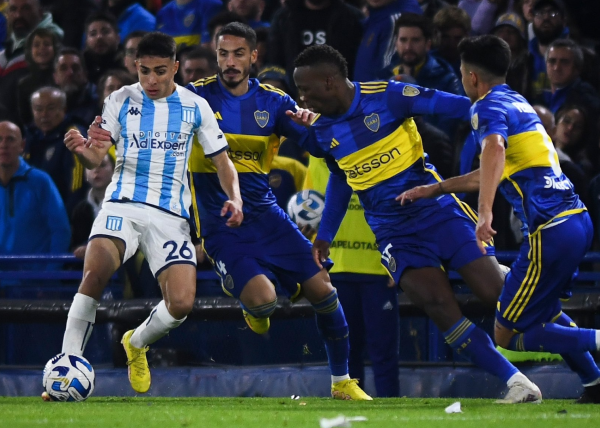 Goals and Summary of Racing 1(0-0)4 Boca Juniors in the Copa Libertadores