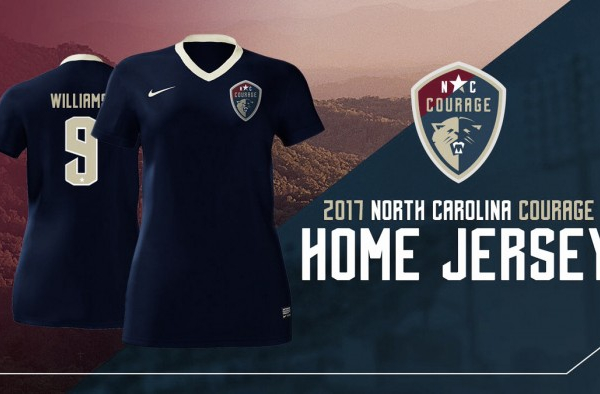 North Carolina Courage release 2017 kits
