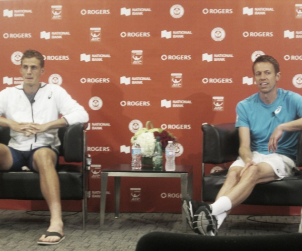Daniel Nestor and Vasek Pospisil discuss Olympics, doubles partnerships at Rogers Cup
