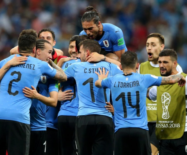 Uruguay - Portugal, puntuaciones de Uruguay octavos de final Mundial Rusia 2018