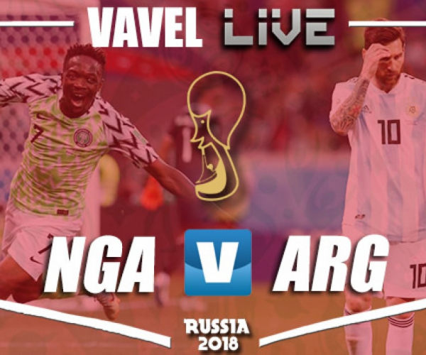 Resultado Nigéria x Argentina na Copa do Mundo (1-2)