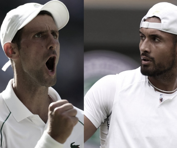 Djokovic y Kyrgios irán por la gloria en Wimbledon 