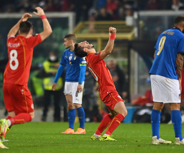 Goles y resumen del Macedonia del Norte 1-1 Italia en Clasificación a la EURO 2024
