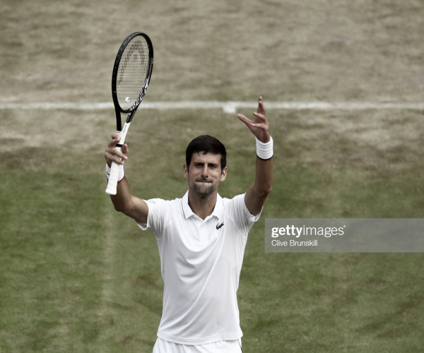 Djokovic alcanza la segunda semana en Wimbledon