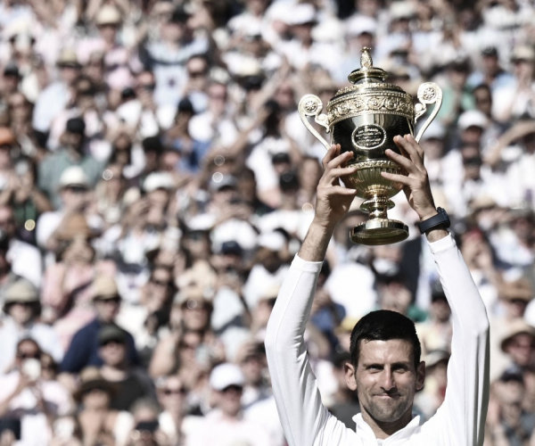 Djokovic ensarta su cuarto título al hilo en Wimbledon y acumula 21 Grand Slams