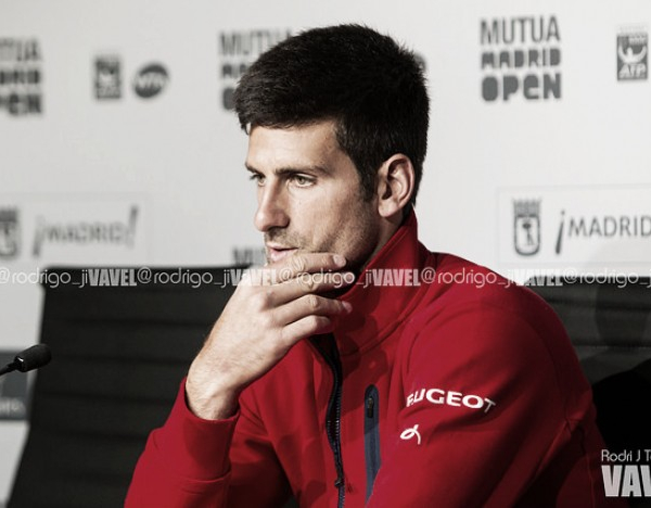 Novak Djokovic: "Me siento muy honrado de jugar este partido"