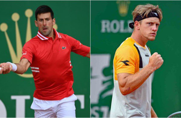 Resumen y mejores momentos del Novak Djokovic 1-2 Alejandro Davidovich EN ATP Montecarlo