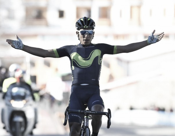 Tirreno-Adriatico, sul Terminillo tappa e maglia a Quintana