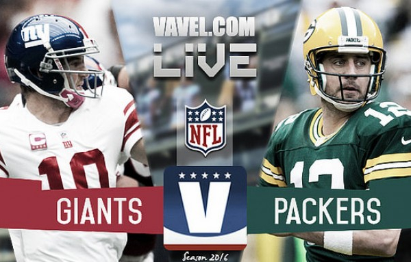 Score New York Giants vs Green Bay Packers of 2017 NFL Playoffs Wildcard Weekend