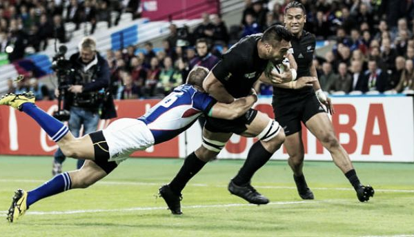 Copa Mundial de Rugby 2015: en Londres, Nueva Zelanda venció sin sobresaltos a Namibia y quedó a un paso de la clasificación