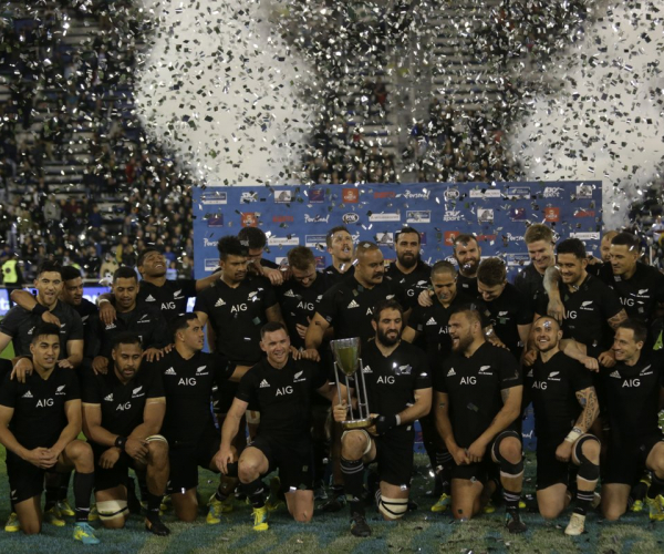 Rugby Championship - Trionfano gli All Blacks, secondo posto per il Sudafrica