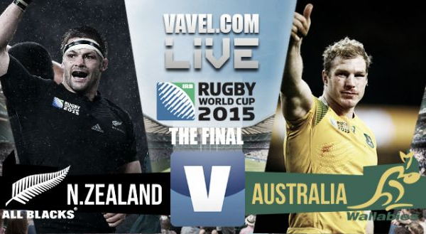 Result New Zealand - Australia in the 2015 Rugby World Cup Final (34-17)