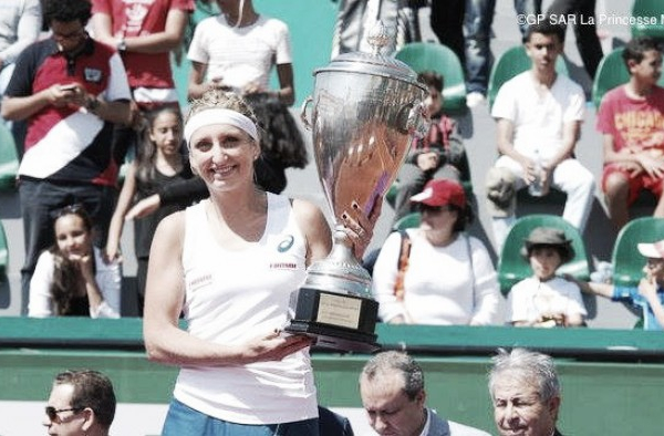 WTA Rabat: Timea Bacsinszky defeats Marina Erakovic to win title