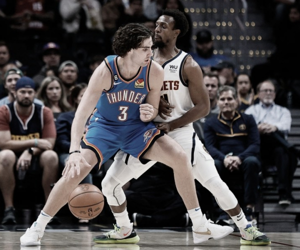 Points and highlights: Nuggets 122-110 Thunder in NBA 2022-23