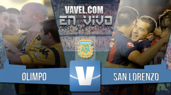 Resultado Olimpo - San Lorenzo por el Torneo de Primera División 2015 (2-1)