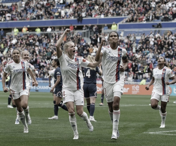 El Lyon corta el invicto de PSG Femenino en Europa 