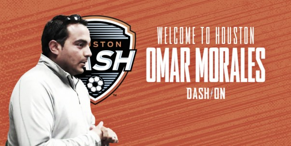 Houston Dash adds Omar Morales to coaching staff