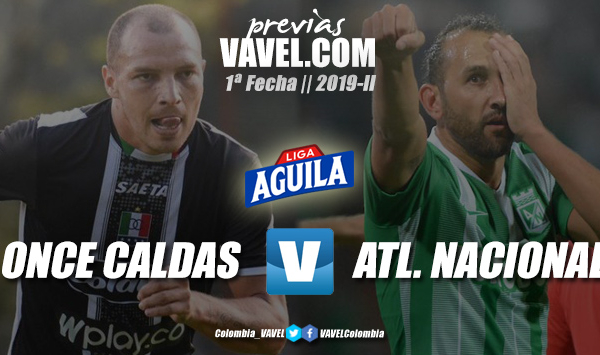 Previa Once Caldas vs Atlético Nacional: el duelo atractivo de la fecha
