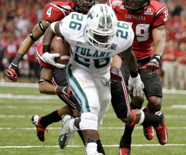 Louisiana Lafayette Escapes Tulane in the New Orleans Bowl, 24-21
