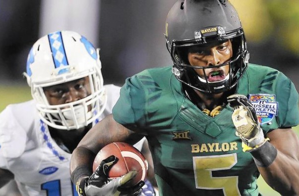 Baylor Ground Attack Powers Bears to 2015 Russell Athletic Bowl Title Over North Carolina Tar Heels