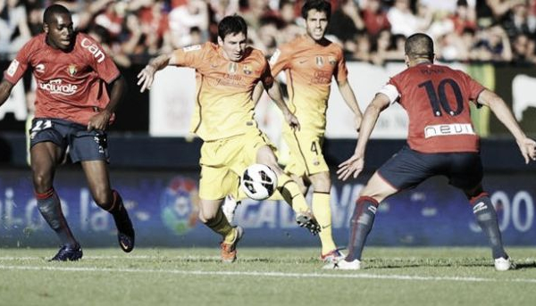 Diretta Osasuna - Barcellona in Liga spagnola