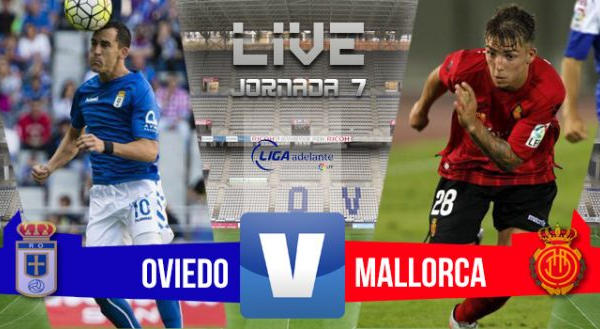 Resultado Real Oviedo - Mallorca en Segunda División 2015 (1-1)