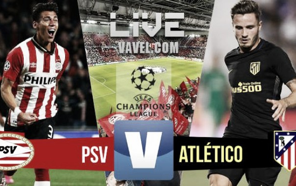 Risultato PSV 0-1 Atletico Madrid in Champions League 2016/17: Saul regala la vittoria