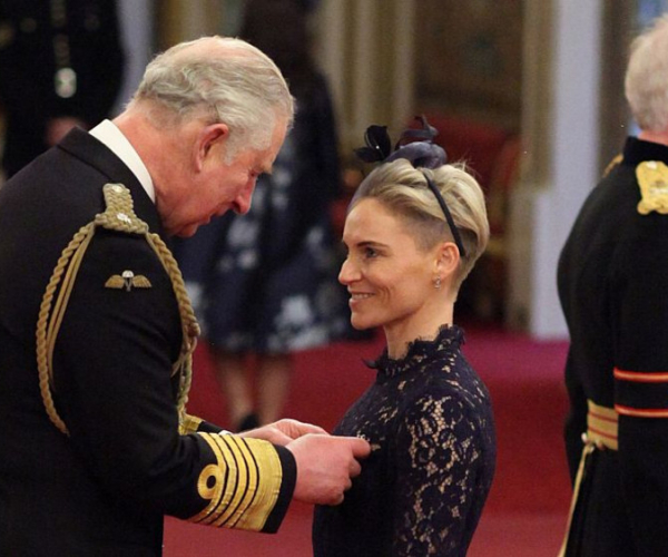 Jess Fishlock receives her MBE honours