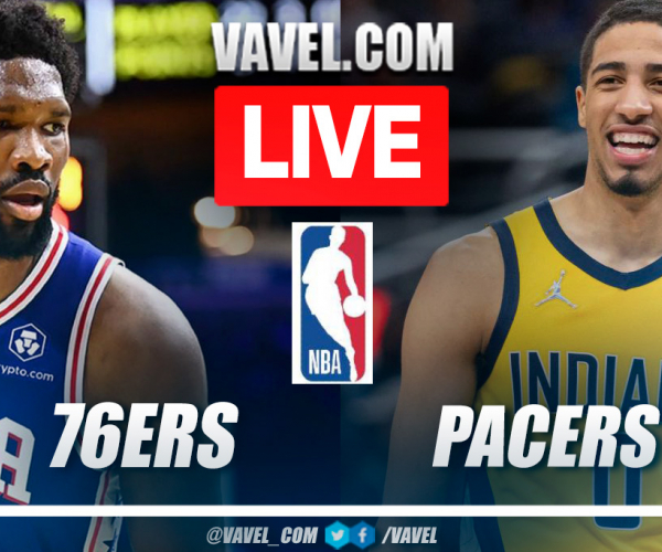 Summary and baskets from Philadelphia 76ers 141-121 Indiana Pacers in NBA
