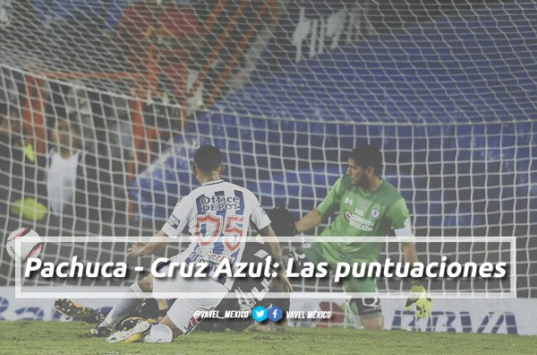 Pachuca 4-0 Cruz Azul; puntuaciones Pachuca (jornada 11)
