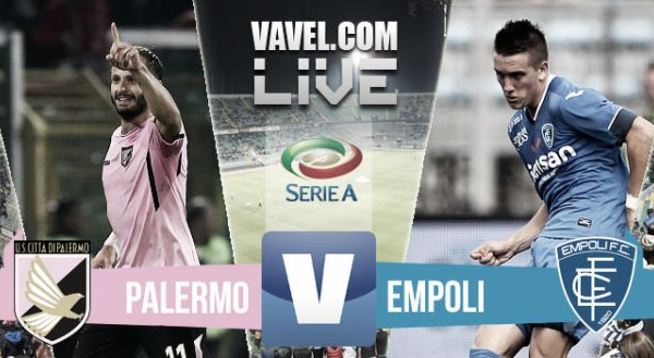 Live Palermo - Empoli in Serie A 2015/16 (0-1)