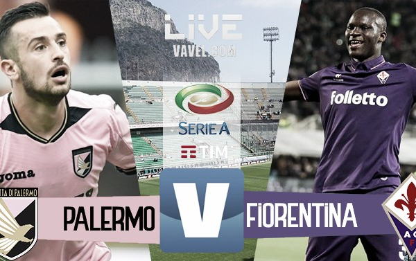 Terminata Palermo - Fiorentina in Serie A 2016/17 (2-0): Decide Diamanti, la chiude Aleesami