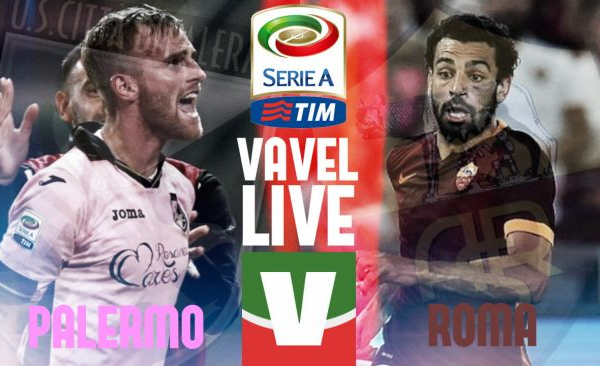 Live Palermo - Roma, risultato partita Serie A 2015/16  (2-4)