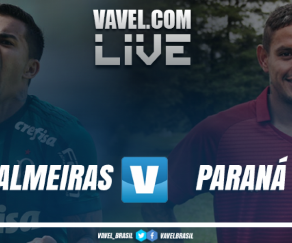 Resultado Palmeiras 3 x 0 Paraná pelo Campeonato Brasileiro 2018