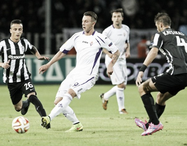 Partita PAOK Salonicco vs Fiorentina in Europa League 2016/17 (0-0)