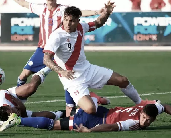 Na abertura das Eliminatórias Sul-Americanas da Copa, Paraguai e Peru não saem do empate