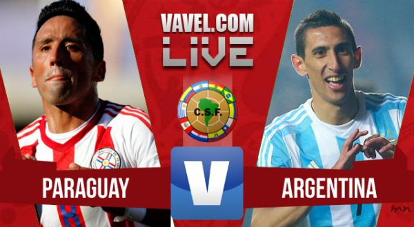 Resultado del partido Paraguay - Argentina (0-0)