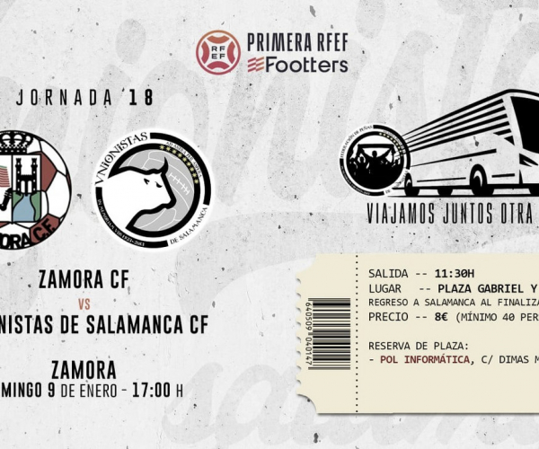 Previa Zamora CF vs Unionistas de Salamanca CF: en busca de tres puntos con 1200 gargantas animando como visitantes