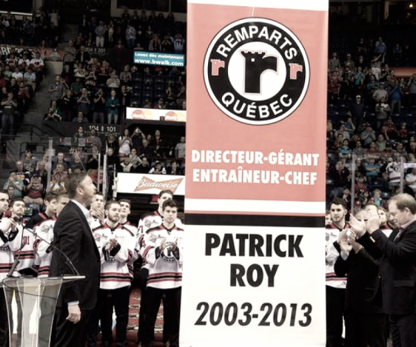 Patrick Roy regresa a Quebec Remparts