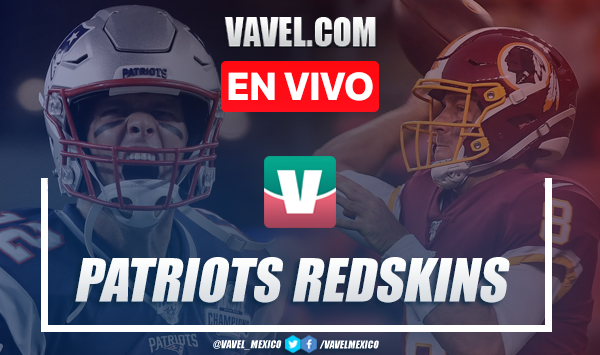 Resumen y touchdowns Patriots 33-7 Redskins en NFL 2019