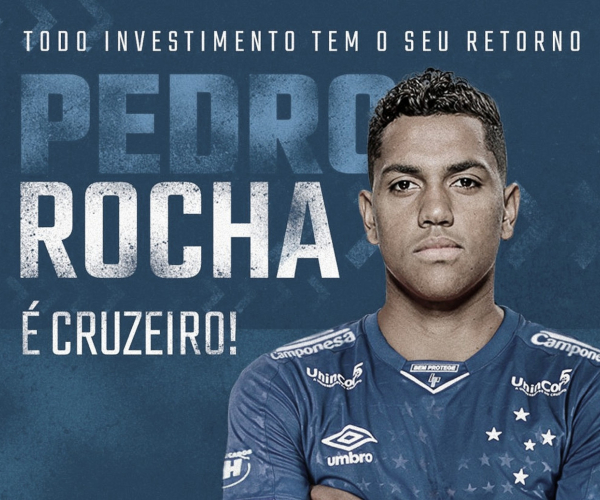 Cruzeiro fecha contratação de atacante Pedro Rocha, ex-Grêmio