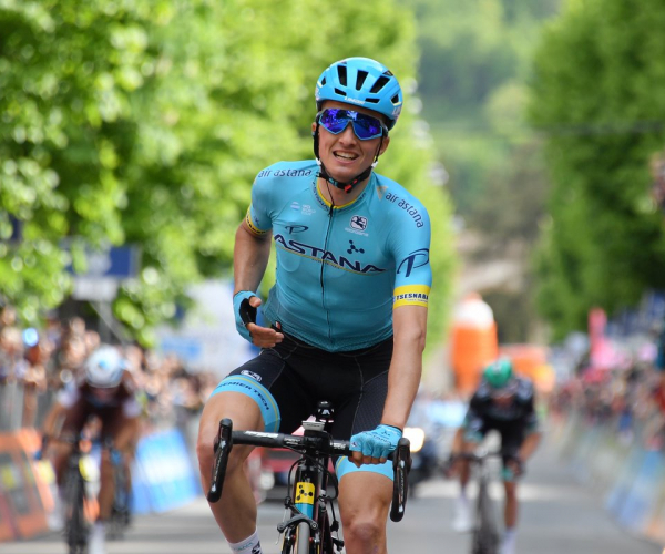Giro d'Italia: Pello Bilbao vince a L'Aquila. Valerio Conti difende la maglia rosa