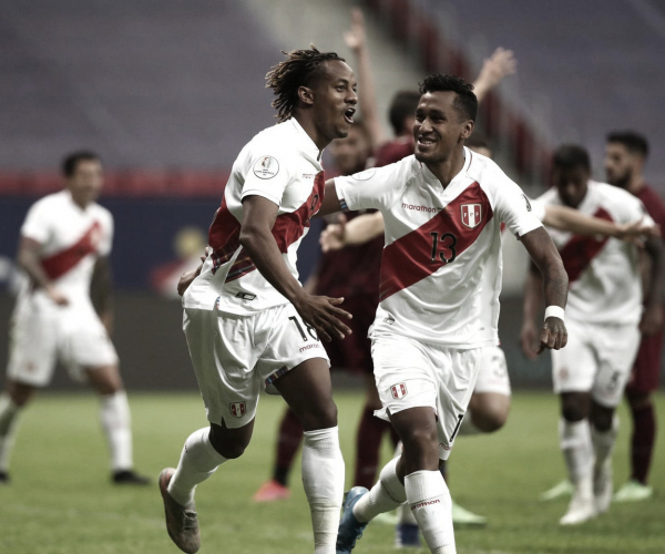 Peru resolve na bola parada e elimina Venezuela da Copa América