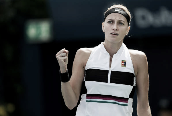 Kvitova recupera sensaciones en Dubai