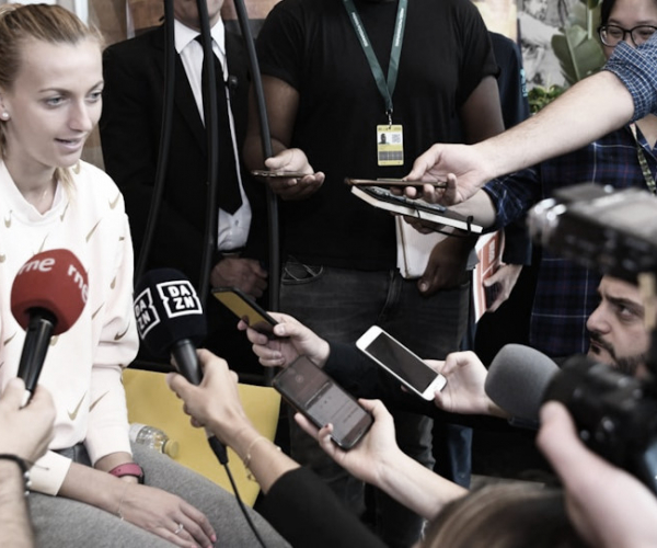 Kvitova: "Madrid es prácticamente como un Grand Slam"