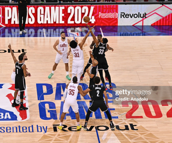 Cleveland Cavaliers win the 2024 NBA Paris Game with 111-102 over the Nets
