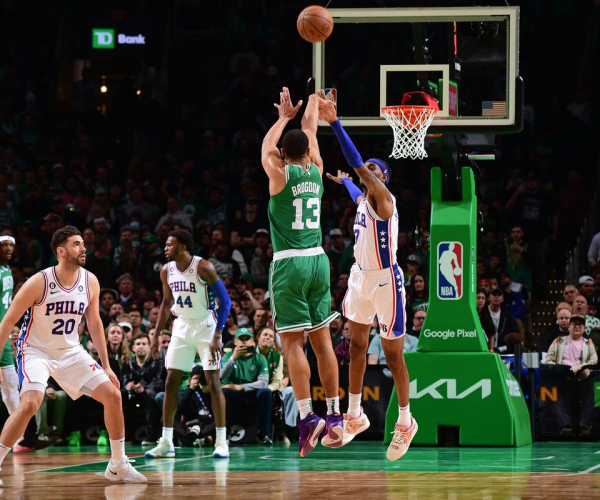 Puntos y resumen del Philadelphia 76ers 106-114 Boston Celtics en Pretemporada NBA 2023